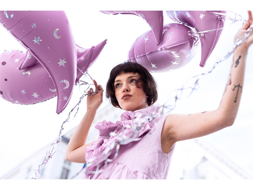 Balon foliowy Duch na Halloween - 41 x 70 cm - 1 szt.