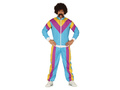 Disco costume Blue tracksuit for a teenager