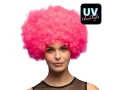 Wig Afro pink