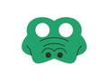 Felt mask Crocodile - 1 piece.