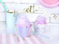 Cupcake molds from the Unicorn series - 6 pcs.