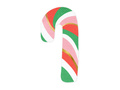 Christmas candy cane napkins - 20 pcs.