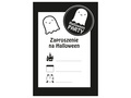 Halloween invitations Merry Ghost - 6 pcs.