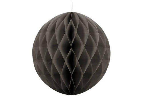 Honeycomb Ball dark warm grey - 30 cm - 1 pc