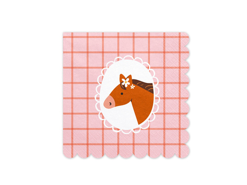 Horses Napkins - 33 cm - 12 pcs