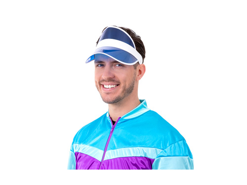 Daszek na głowę niebieski- 1 szt.