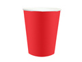 Kubeczki papierowe czerwone - 250 ml - 6 szt.