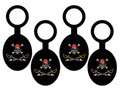 Pirate bottle pendants - 8 pcs.