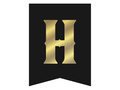 New Year silver banner - 1 piece.
