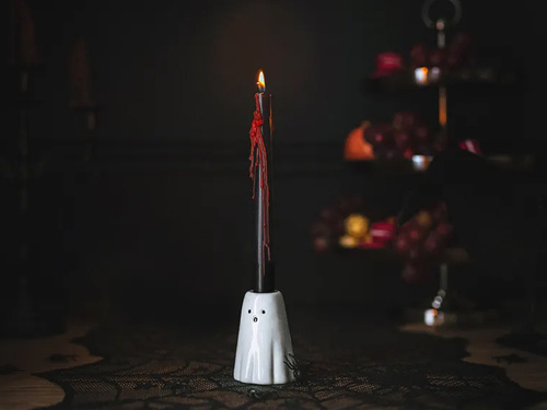Lampion Duch na Halloween - 8 cm - 6 szt.