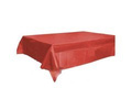 Red foil tablecloth - 120 x 140 cm - 1 pc.