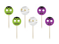 Monsters cupcake pickers - 6 pcs.