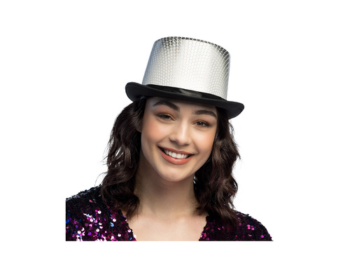 Kapelusz Caprice srebrny