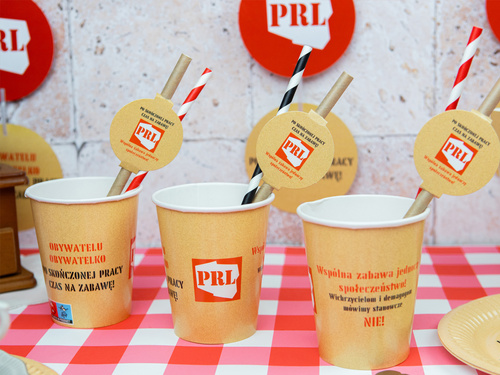 PRL birthday cups - 250 ml - 6 pcs.