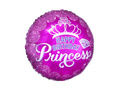Balon foliowy Princess z koroną - 43 cm - 1 szt.
