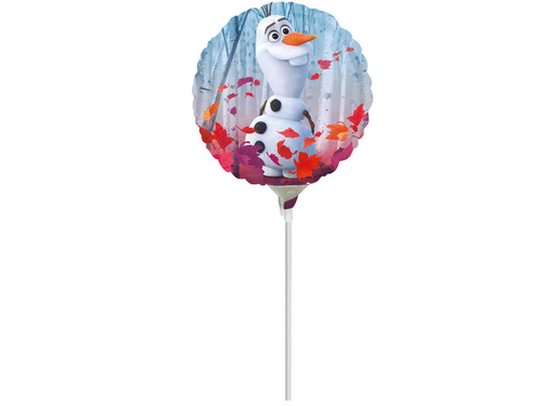 Foil balloon to stick Frozen 2 - Ice Age - 23 cm - 1 pc