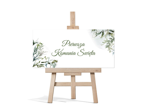 Communion poster - First Holy Communion - 70x33 cm