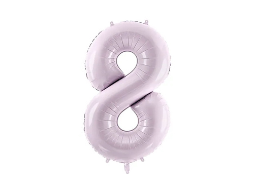 Number 8 Purple Foil Balloon - 72 cm - 1 pc