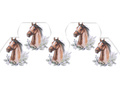 Birthday banner Horses - 500 cm - 1 pcs.