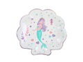 Birthday plates Mermaid - 22,7 cm - 10 pcs.