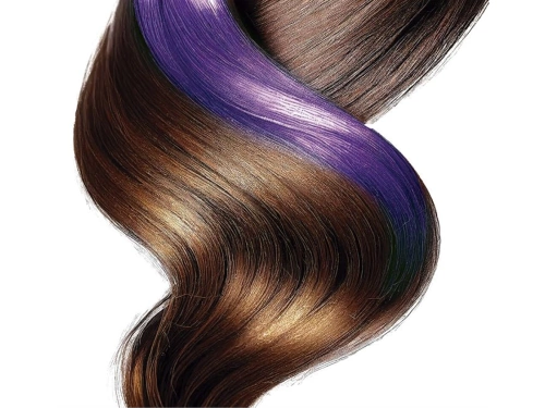 Zmywalny pastelowy spray do włosów 125 ml - fioletowy