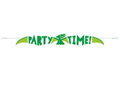 Baner urodzinowy Dinozaury Party Time! - 152 cm - 1 szt.