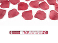 Shooting tube, maroon artificial rose petals, 60cm, 1 pc.