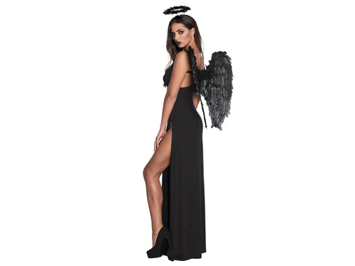 Angel wings black 65 x 65