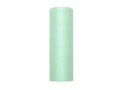 Smooth mint tulle - 15 cm x 9 meters - 1 pcs.