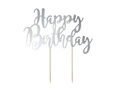 Happy Birthday cake topper - 22.5 cm