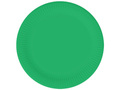 Talerzyki papierowe zielone - 18 cm - 6 szt.