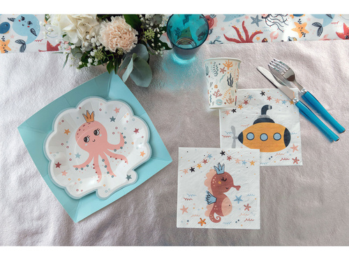 Little sailor plates - 10 pcs.