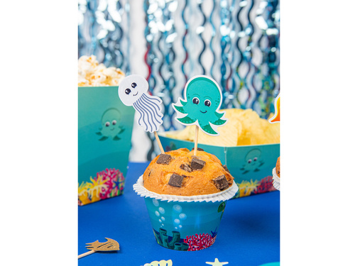 Cupcake pans Underwater World - 6 pcs.