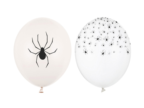 Balony lateksowe Pająki - 30 cm - 50 szt.