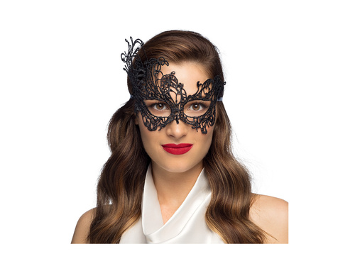 Maska Koronkowa Masquerade czarna