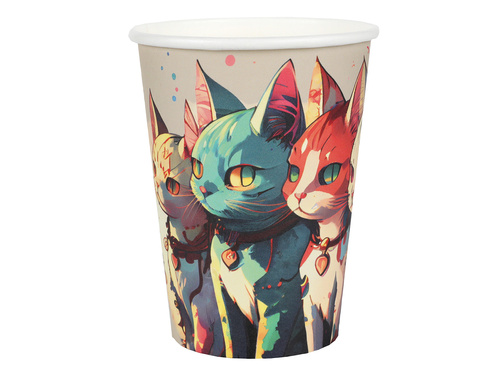 Kubeczki papierowe Manga - 270 ml - 10 szt.