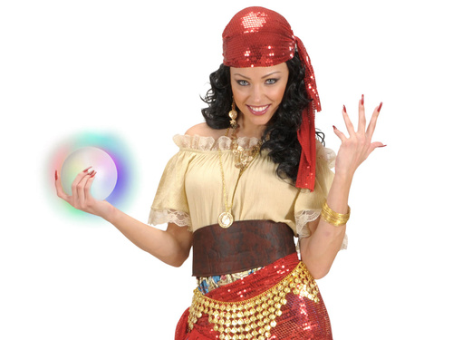 Magic ball with light 12,5 cm