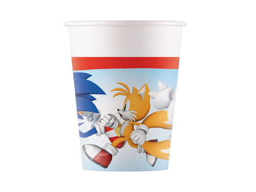 Kubeczki papierowe Sonic - 200 ml - 8 szt.