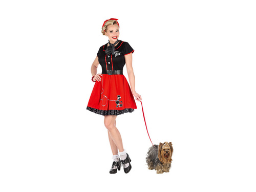 Strój Dziewczyny z Lat 50.