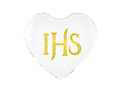 IHS Heart Foil Balloon - 45 cm - 1 pc.
