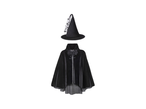 Kostium Czarodziejka - czarny - 1 szt.