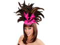 Copacabana feathered headband - 1 pc