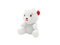 2-in-1 plush toy balloon weight polar bear with loop - 11 cm - 120g