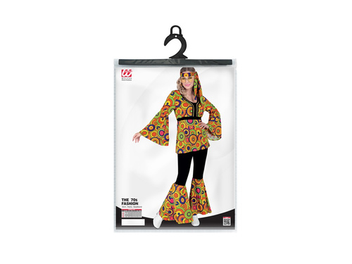 Strój odjazdowe lata 70-te - żółte koła