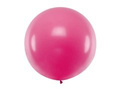 Giant balloon 1 m in diameter - fuchsia pastel.