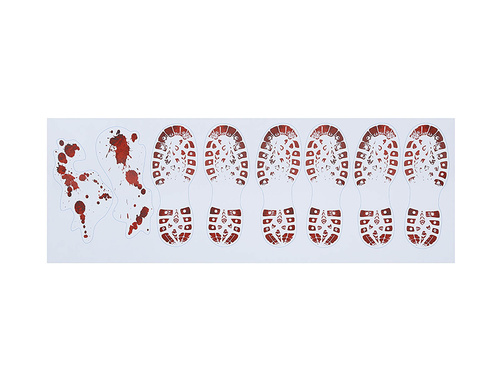 Halloween foot stickers