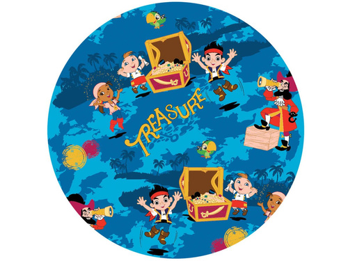 Decorative cake wafer Jake and the Pirates of Neverland - 20 cm