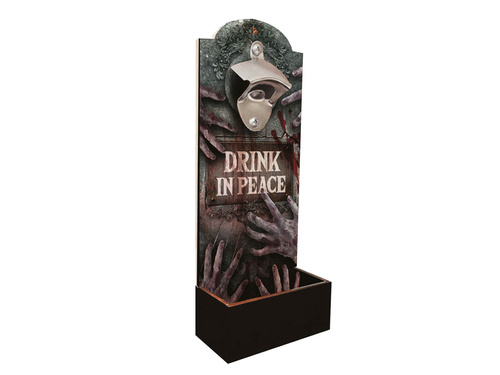 Wall bottle opener - 30 x 12 cm