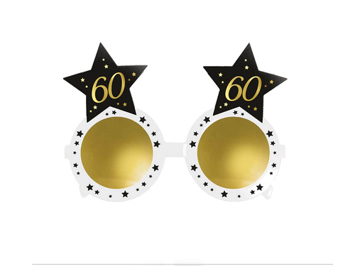 60th birthday glasses