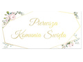 Plakat komunijny - I Komunia Święta - 70x33 cm